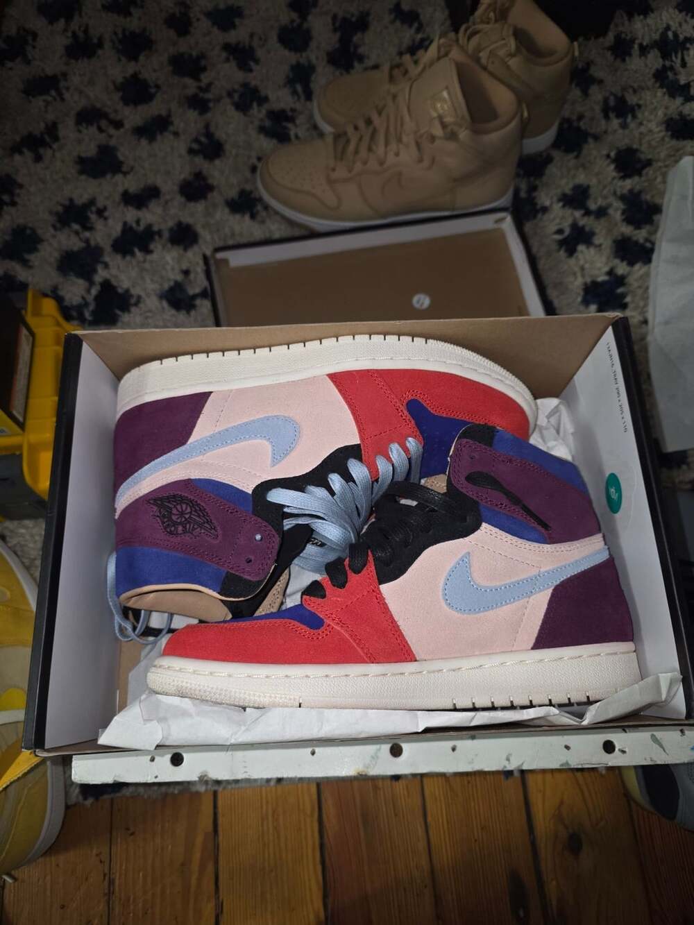 Nike Air Jordan 1 Retro High Aleali May Court Lux Multi-Color